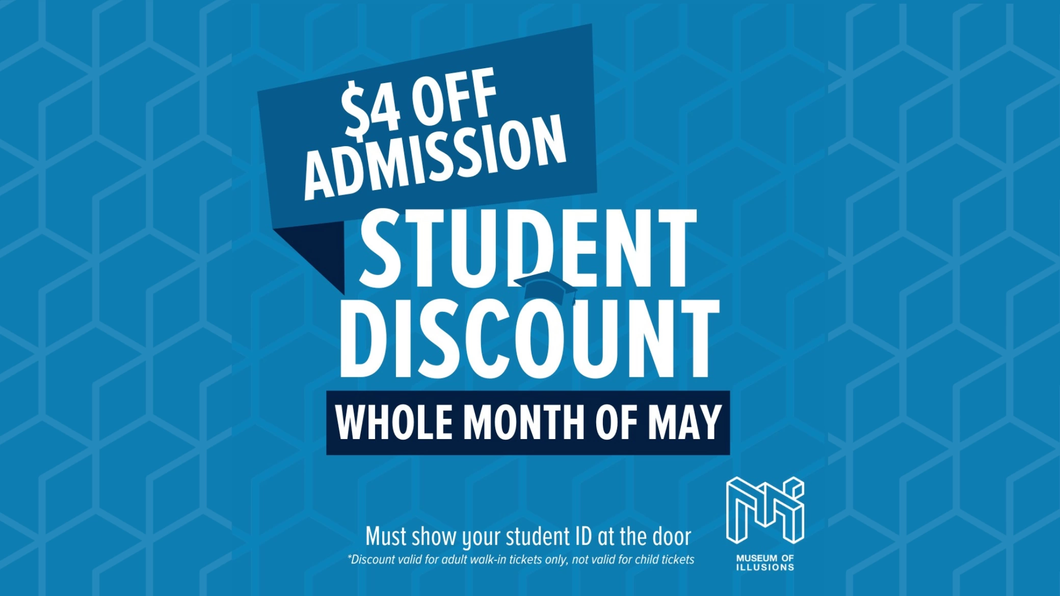May Student Discount Museum of Illusions Chicago